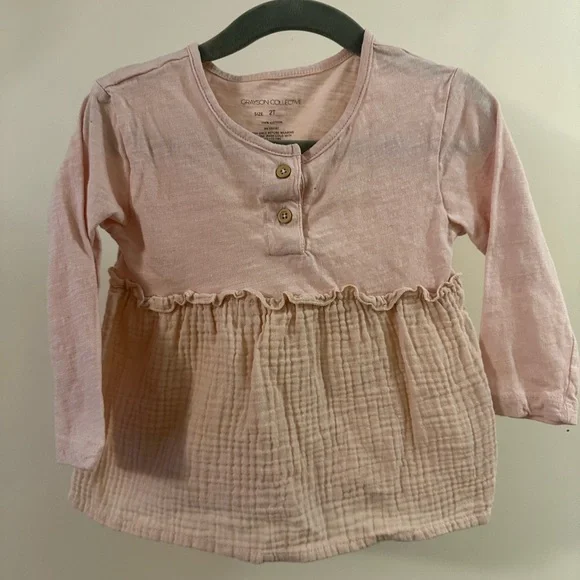 Bundle of 4 Toddler Long Sleeve Tops | 2T - Picture 2 of 11